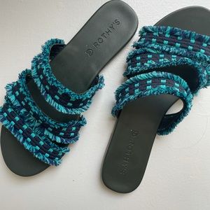 Rothy’s triple band slides